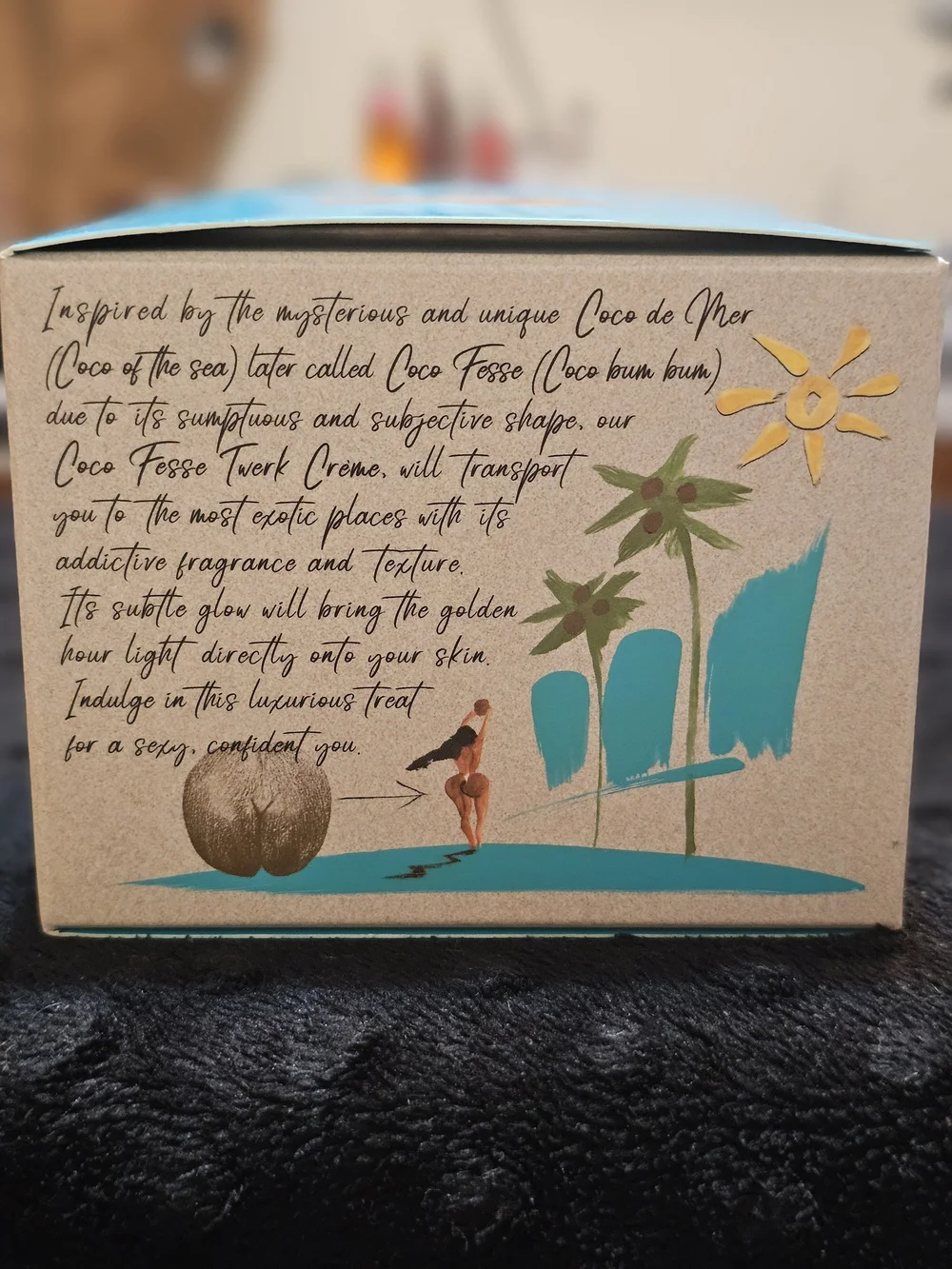 Twerk Crème Hydrating Moisturizer — Blue & Brown